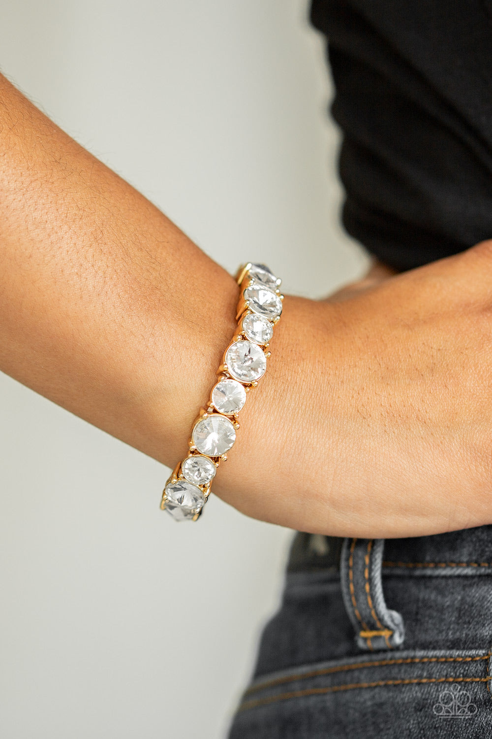 Paparazzi Born To Bedazzle - Gold Necklace
