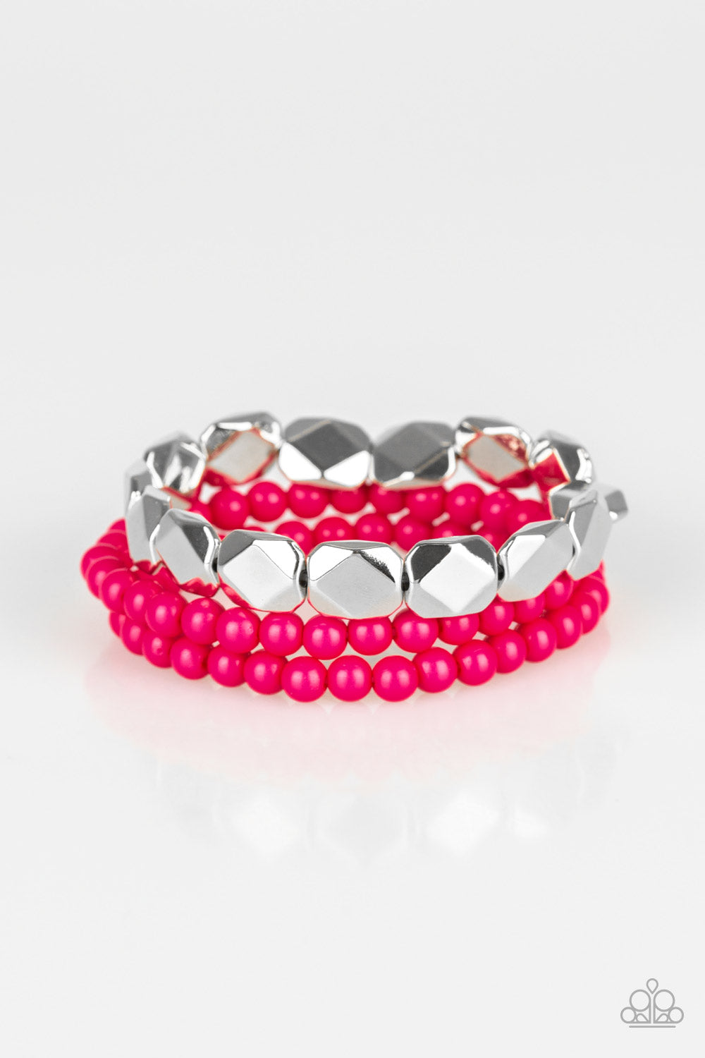 Paparazzi Fiesta Flavor - Pink Bracelet 