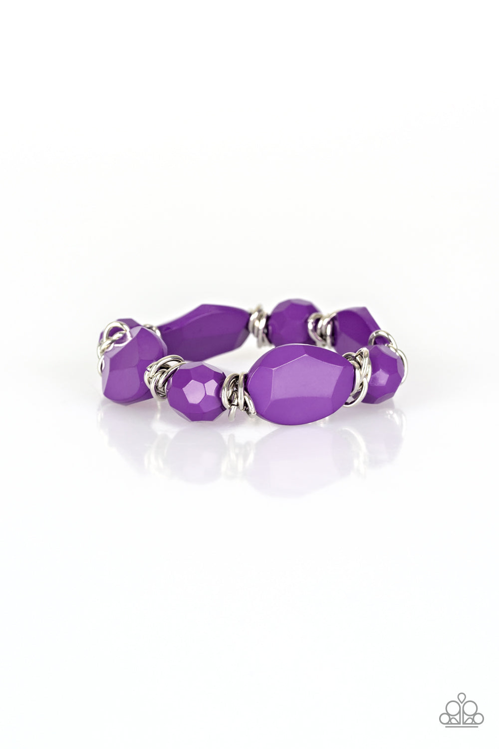 Paparazzi Savor The Flavor - Purple Bracelet 