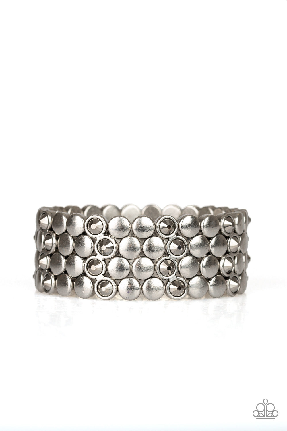 Paparazzi Scattered Starlight - Silver Bracelet  