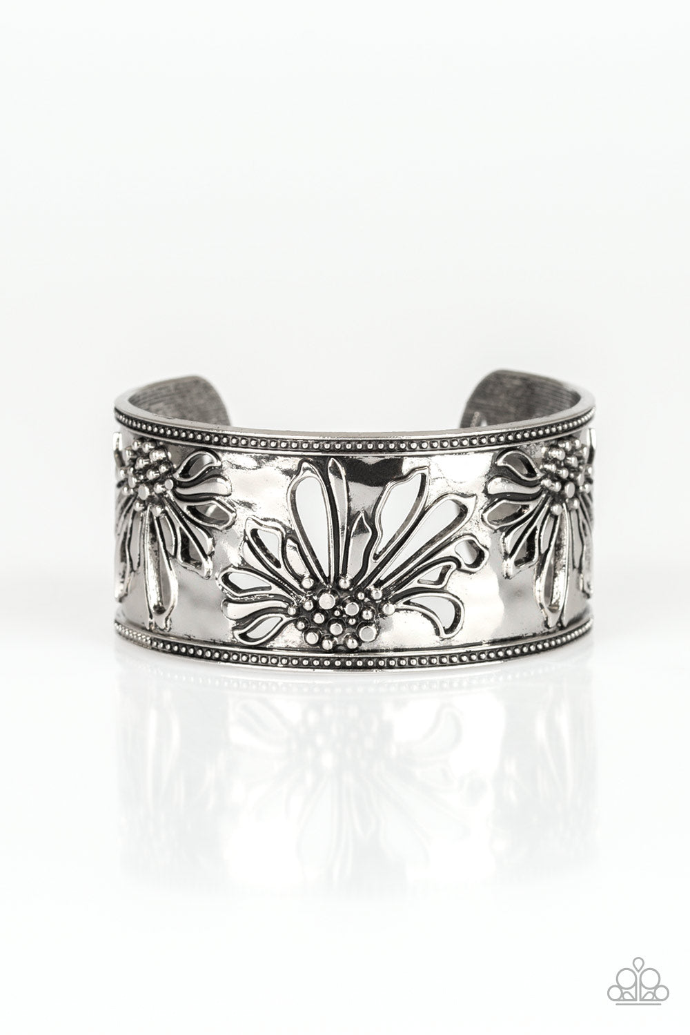 Where The WILDFLOWERS Are - Silver Bracelet