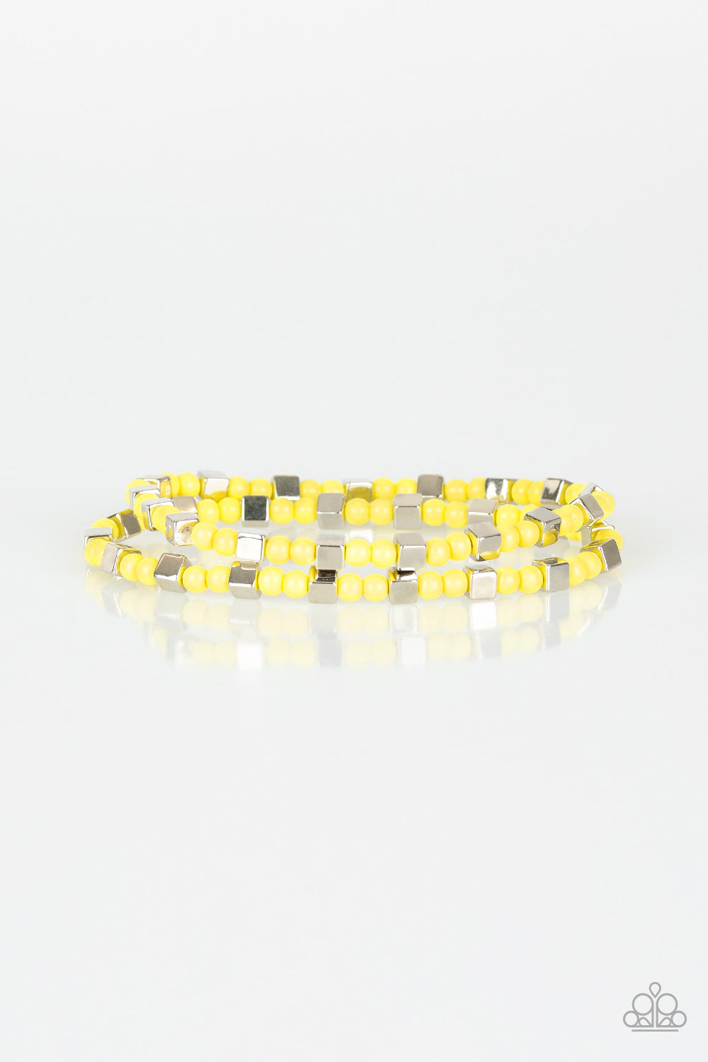 Trendy Tribalist - Yellow Bracelet