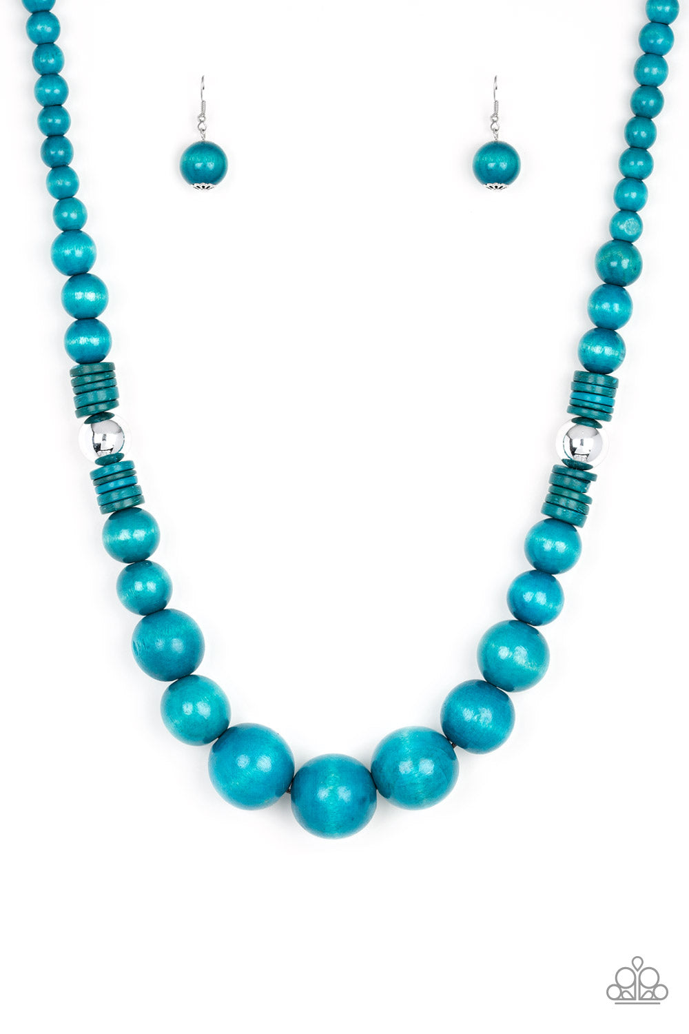 Panama Panorama - Blue Necklace 