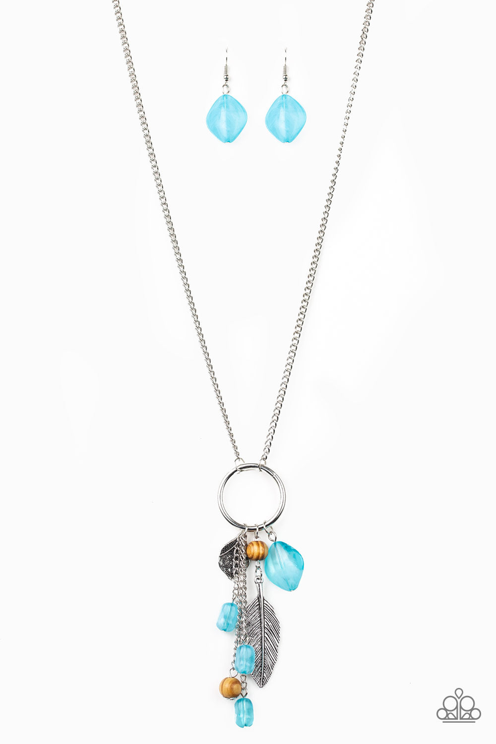 Sky High Style - Blue Necklace 