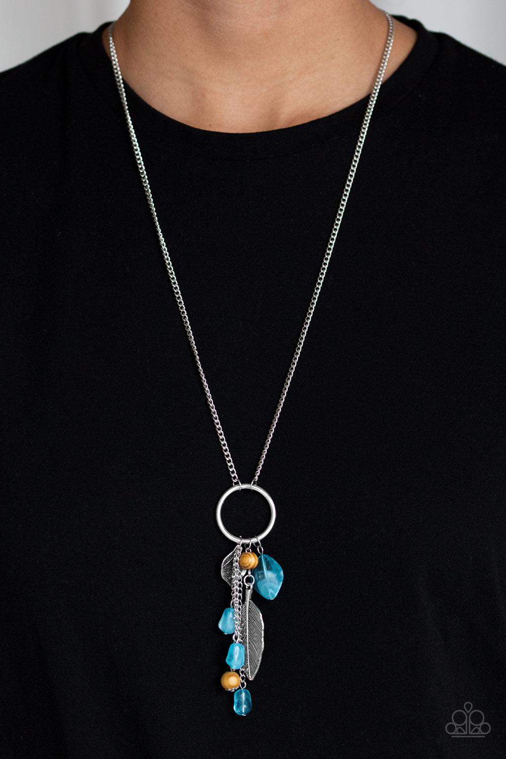 Sky High Style - Blue Necklace 