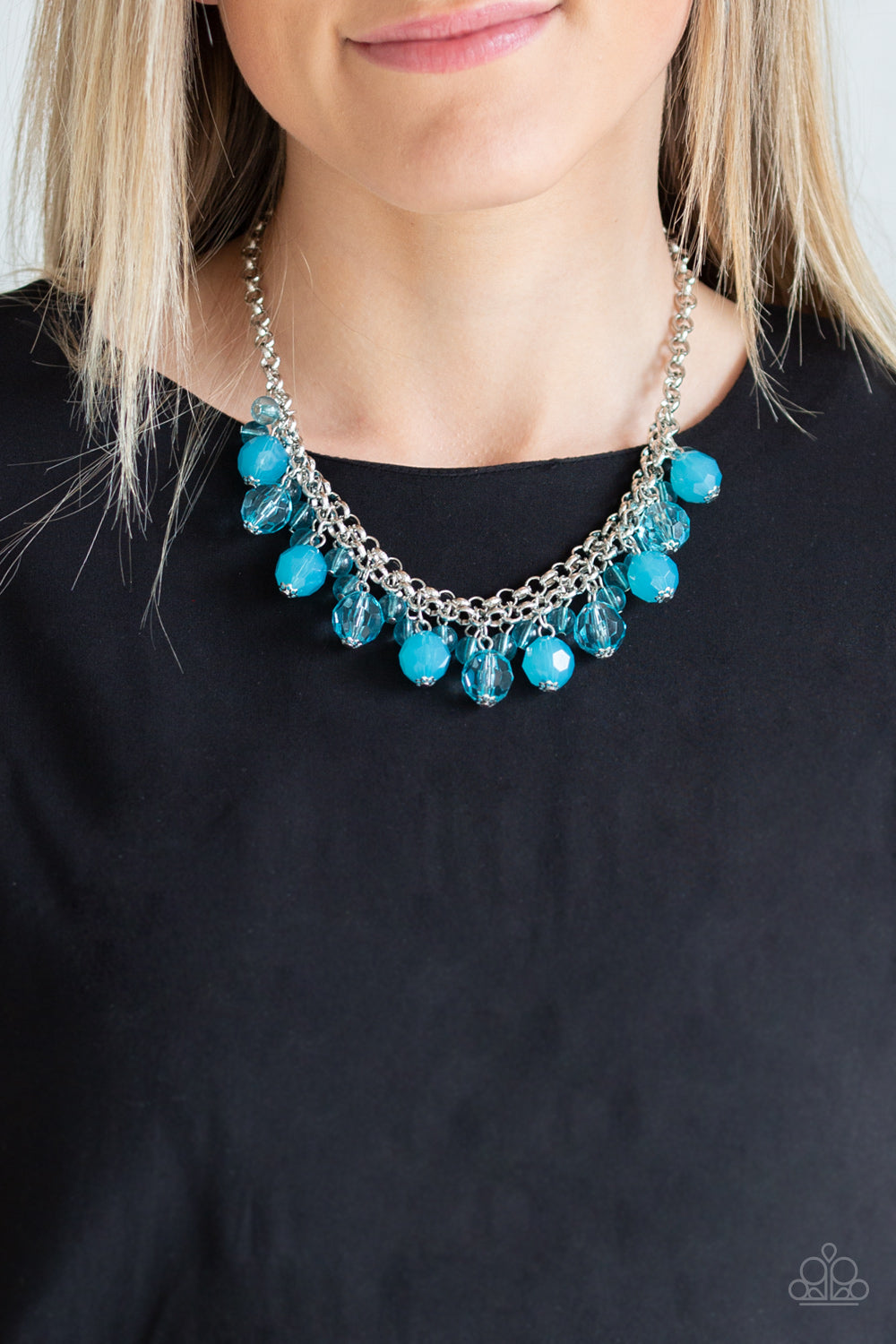 Paparazzi Fiesta Fabulous - Blue Necklace 