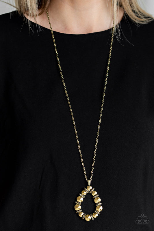 Paparazzi Making Millions - Brass Necklace 