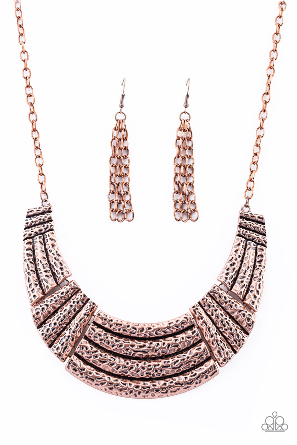 Paparazzi Ready To Pounce - Copper Necklace 