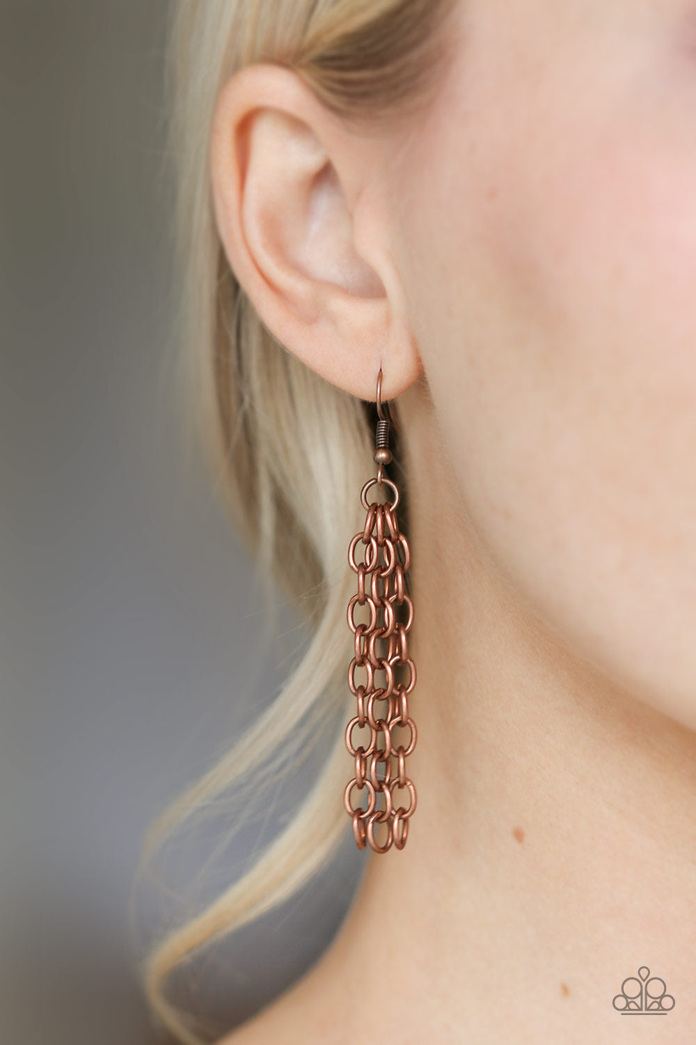 Paparazzi Ready To Pounce - Copper Necklace 