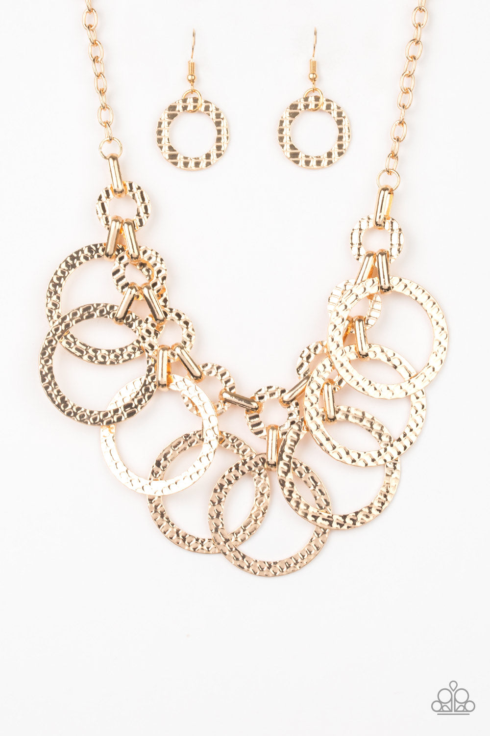 Paparazzi Jammin Jungle - Gold Necklace 