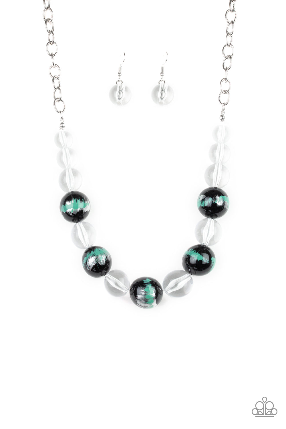 Paparazzi Torrid Tide - Green Necklace 