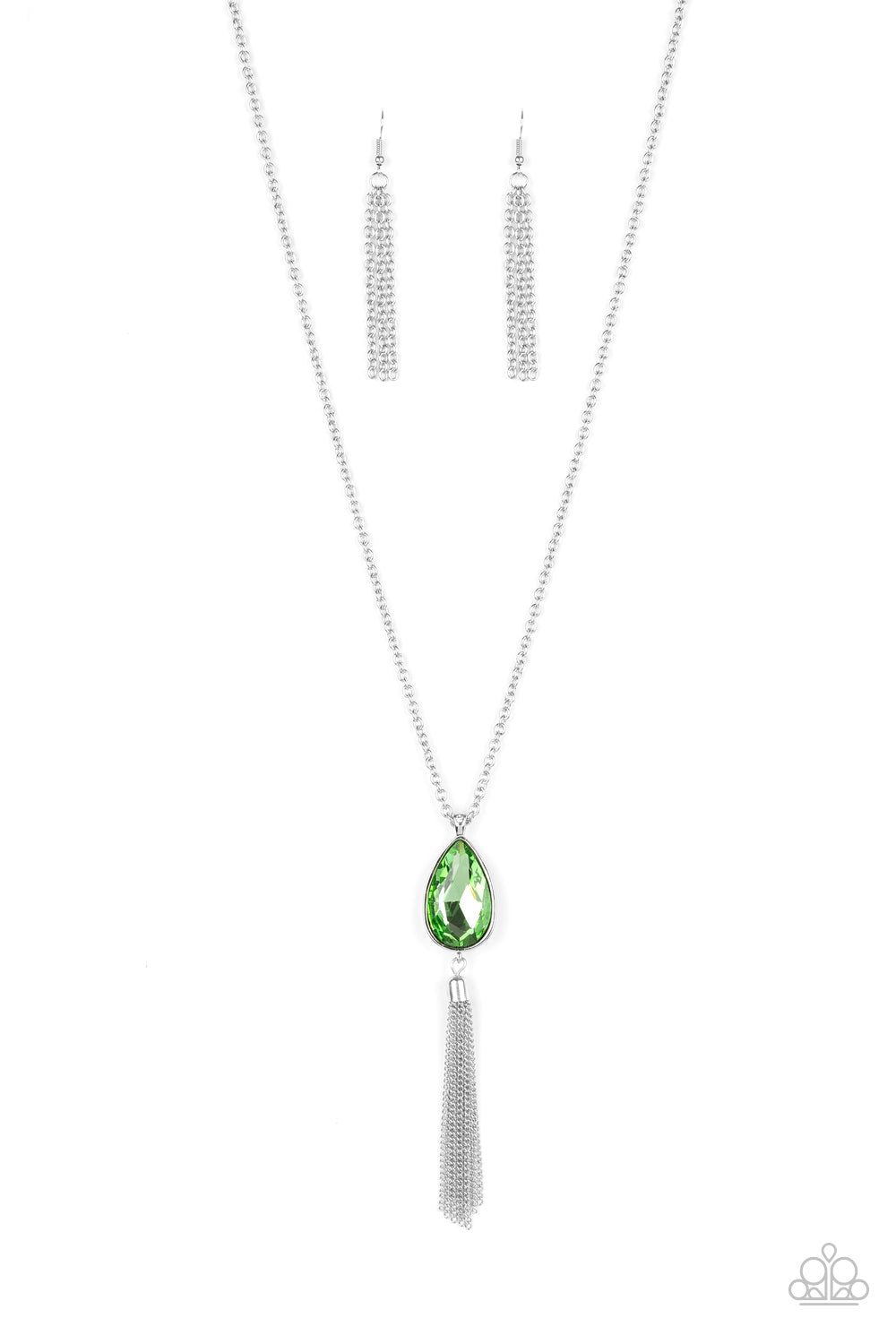 Paparazzi Elite Shine - Green Necklace 
