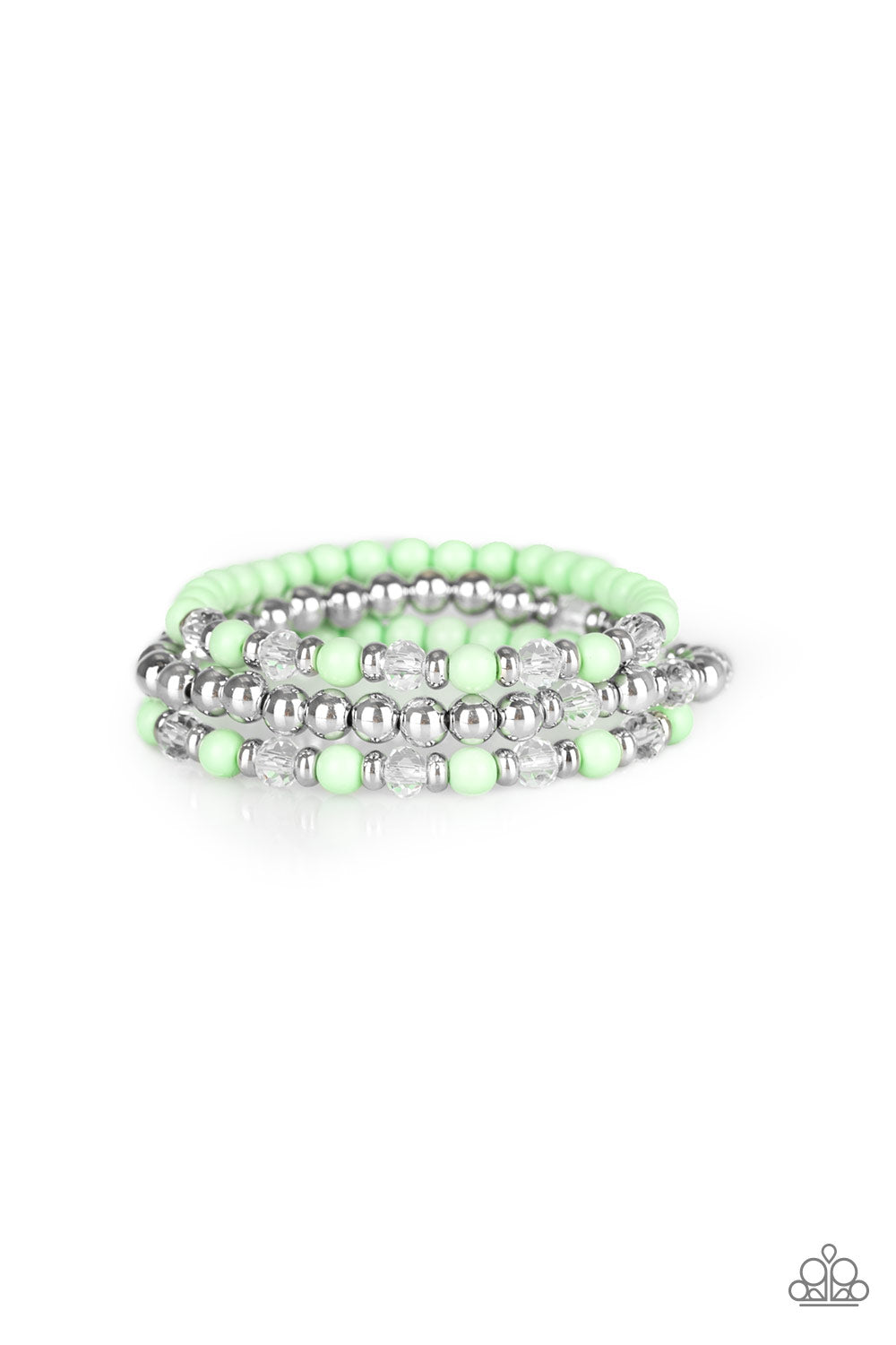 Paparazzi Irresistibly Irresistible - Green Bracelet 