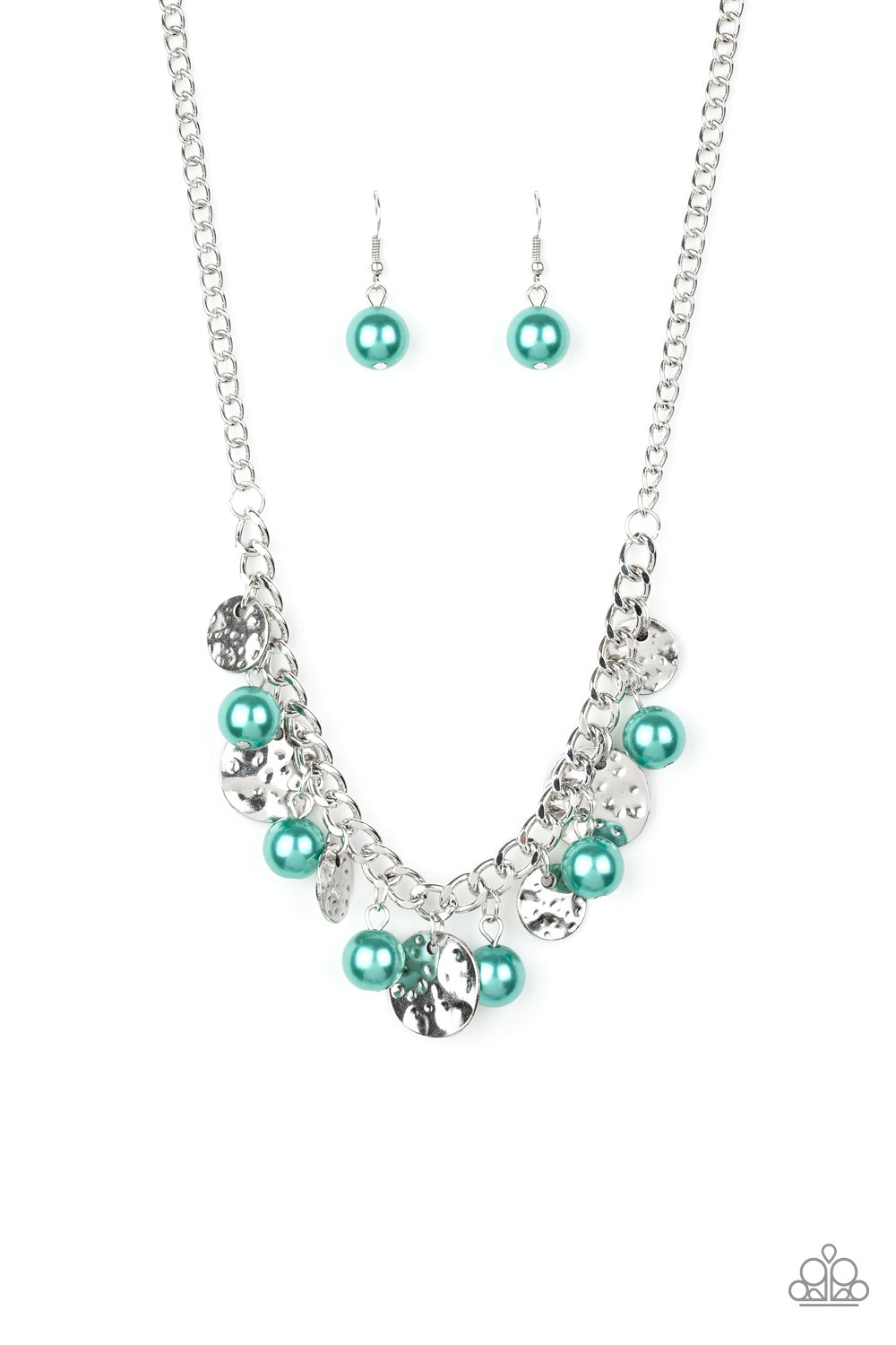 Paparazzi Seaside Sophistication - Green Necklace