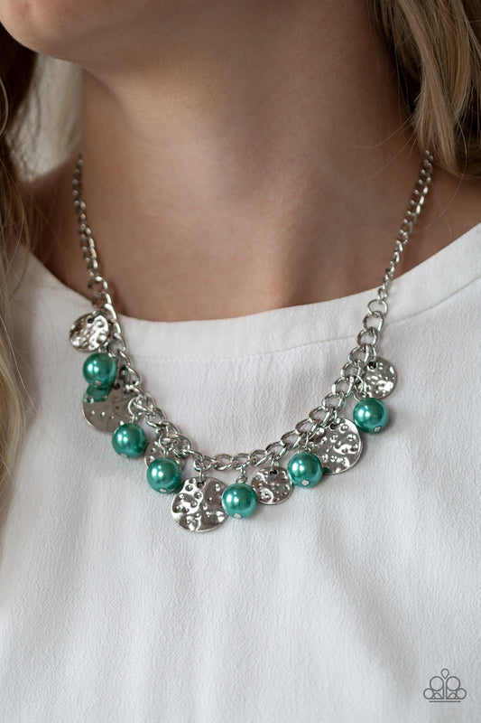 Paparazzi Seaside Sophistication - Green Necklace