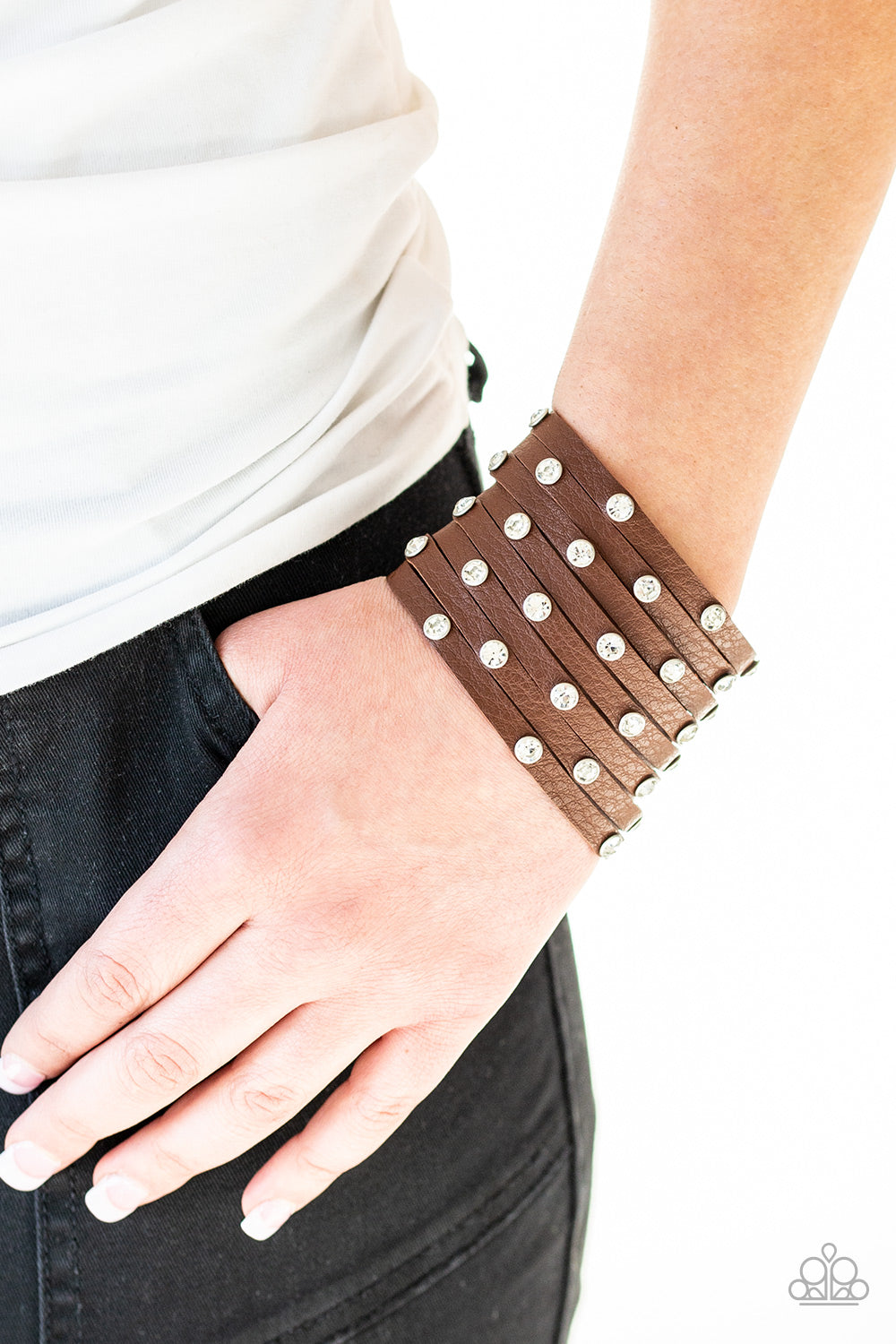 Sass Squad - Brown Urban Bracelet