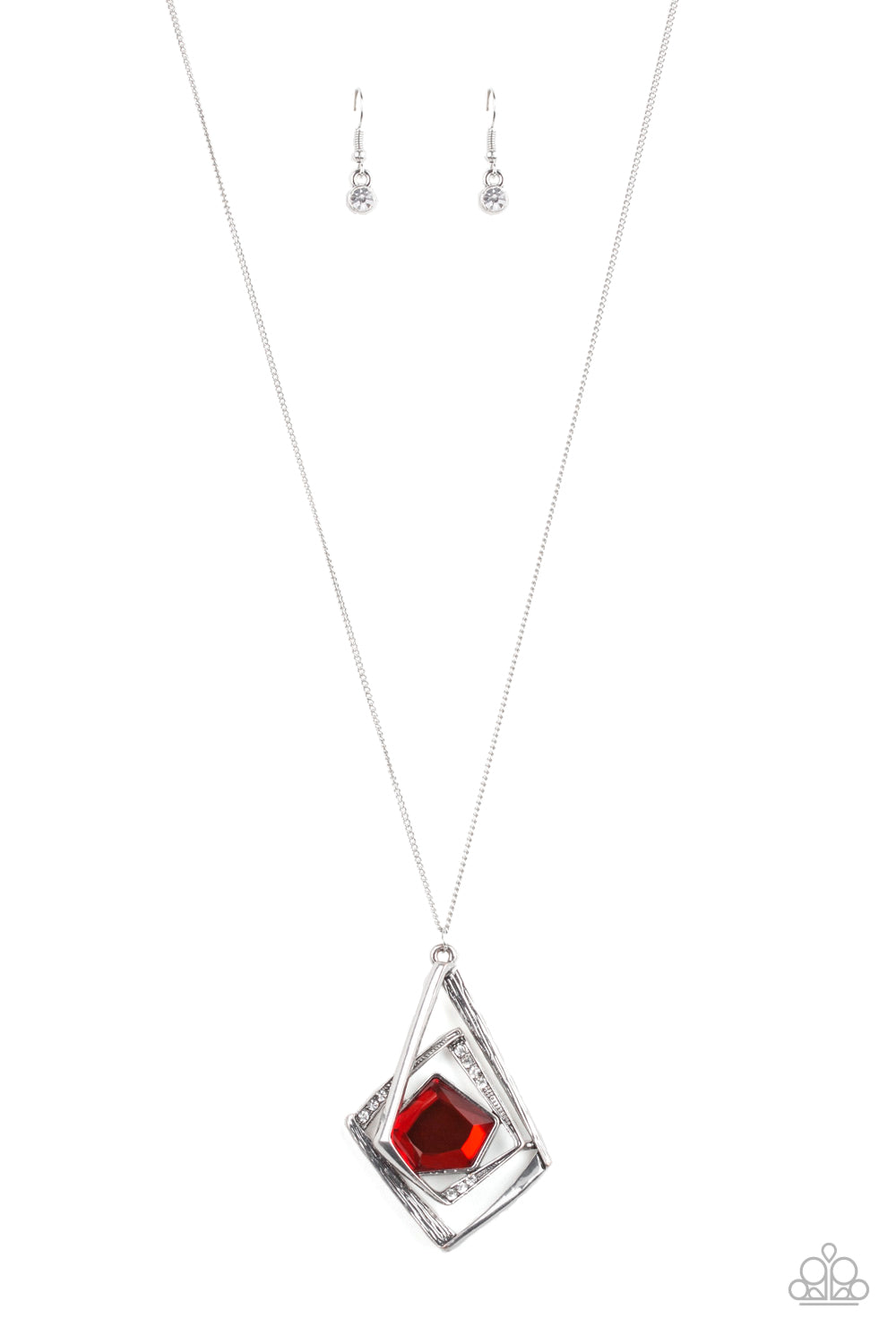 Paparazzi A MODERN Citizen - Red Necklace 