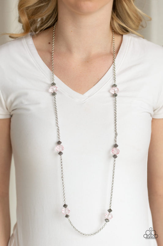 Paparazzi Season of Sparkle - Pink Necklace 