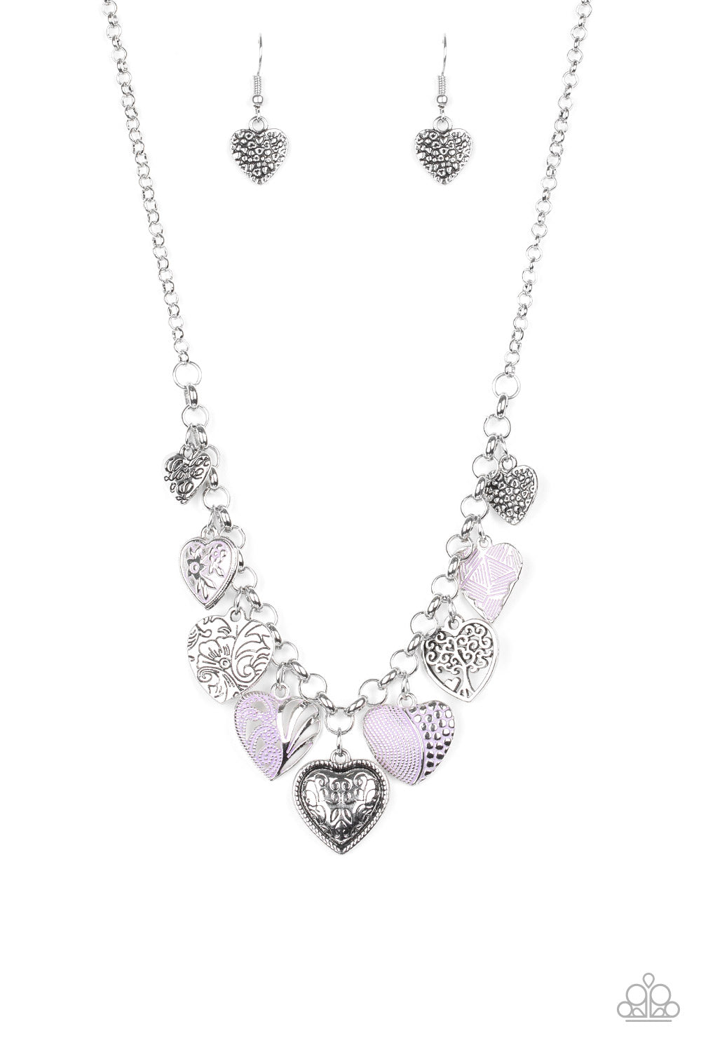 Paparazzi Grow Love - Purple Necklace 