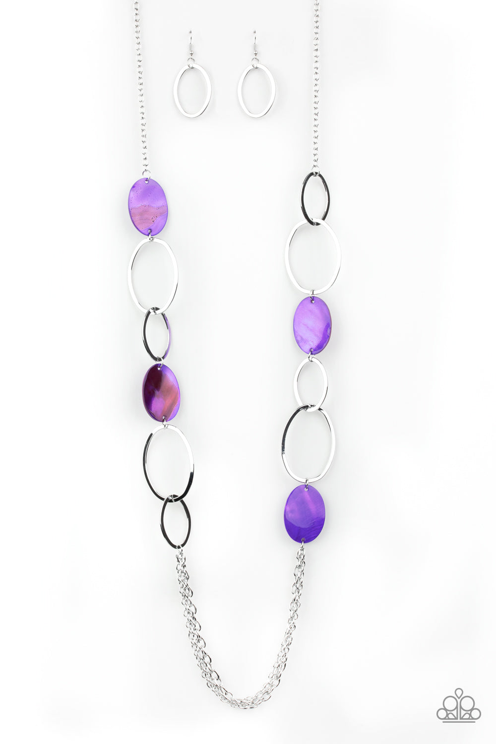 Paparazzi Kaleidoscope Coasts - Purple Necklace 