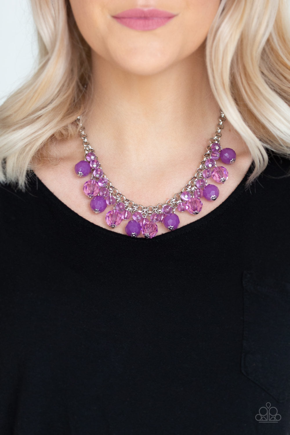 Paparazzi Fiesta Fabulous - Purple Necklace 