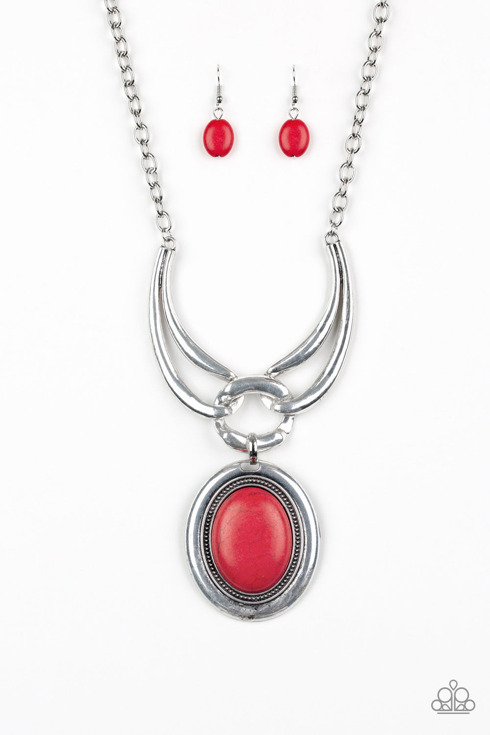 Divide and RULER - Red Necklace 