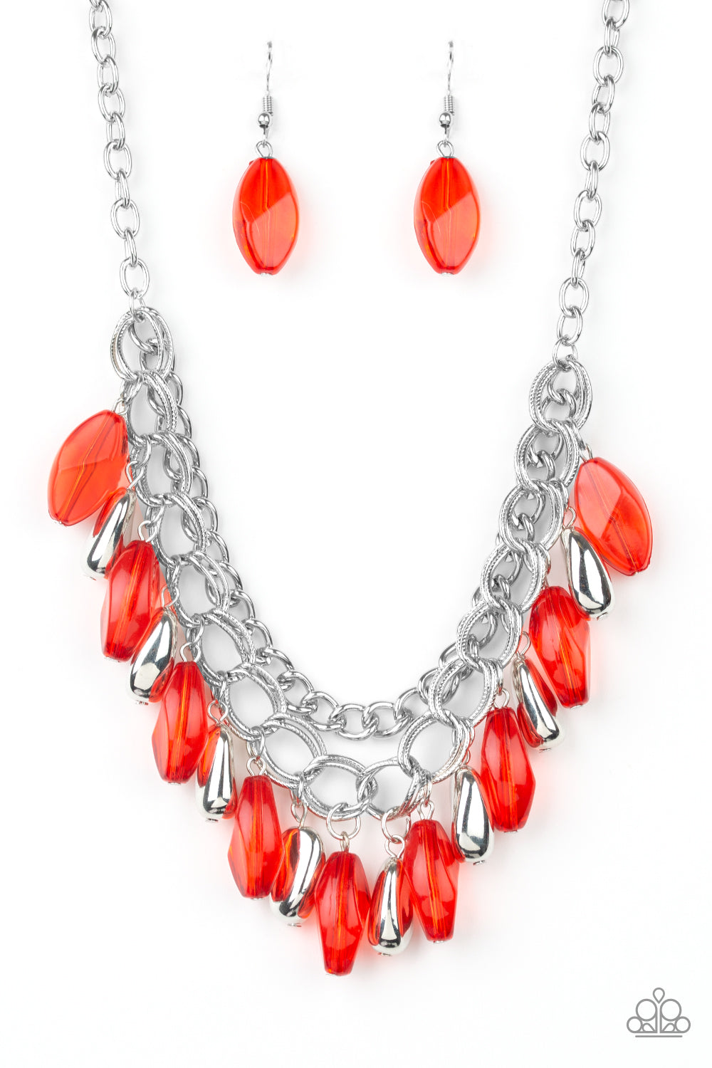 Paparazzi Spring Daydream - Red Necklace 