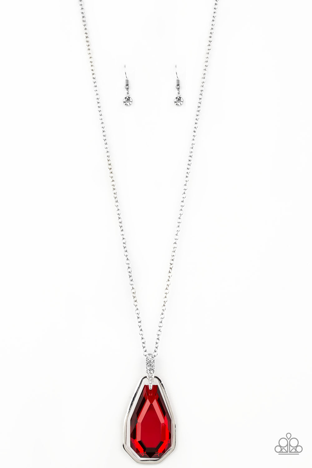 Paparazzi Maven Magic - Red Necklace 