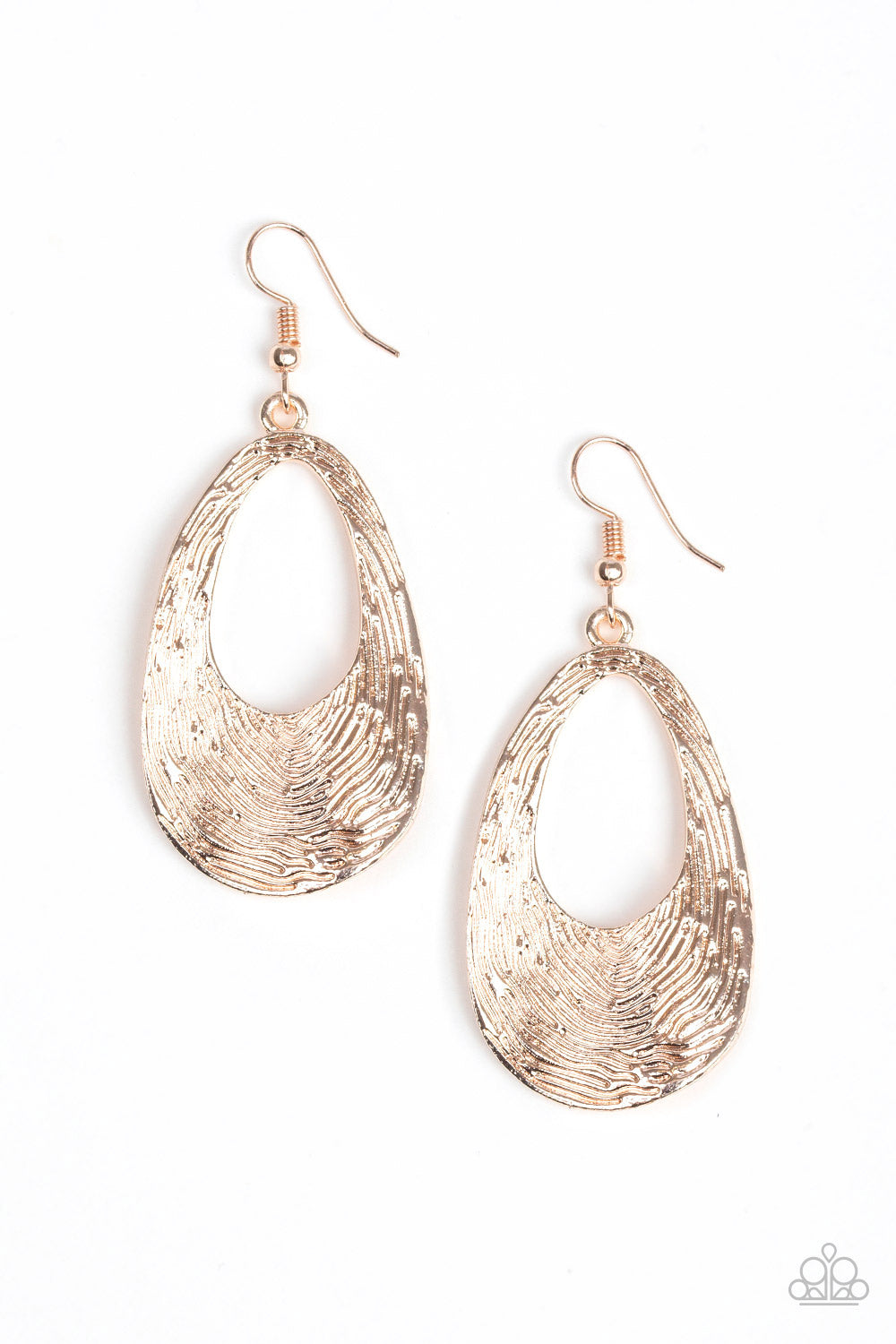Mean Sheen - Rose Gold Earrings