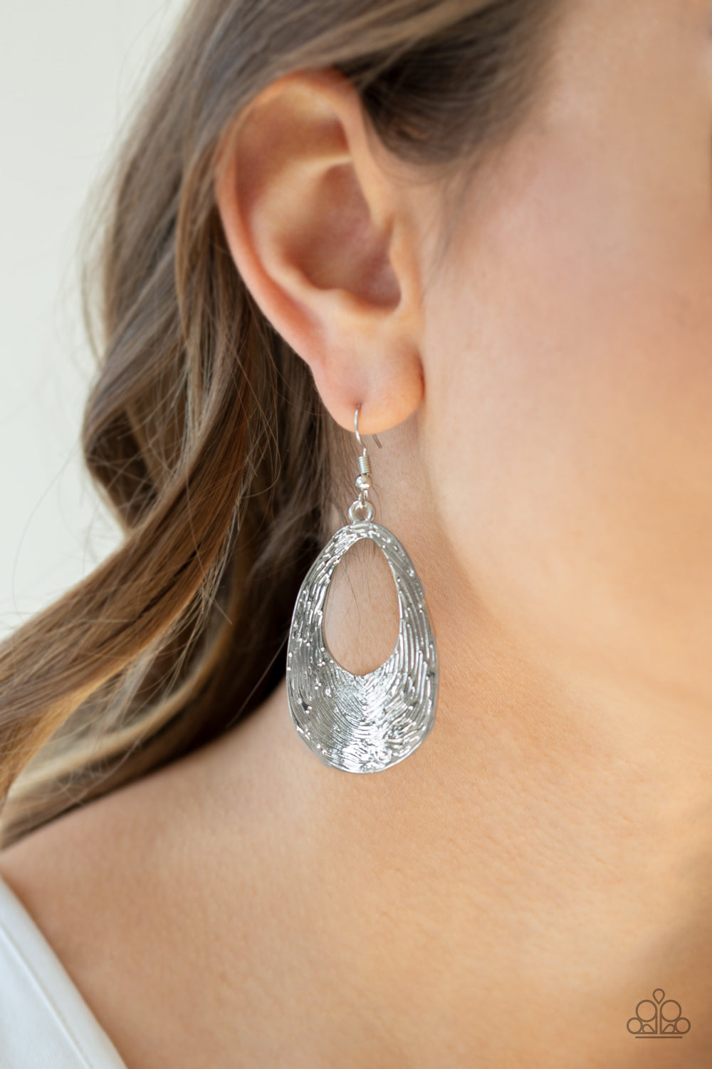 Mean Sheen - Silver Earring