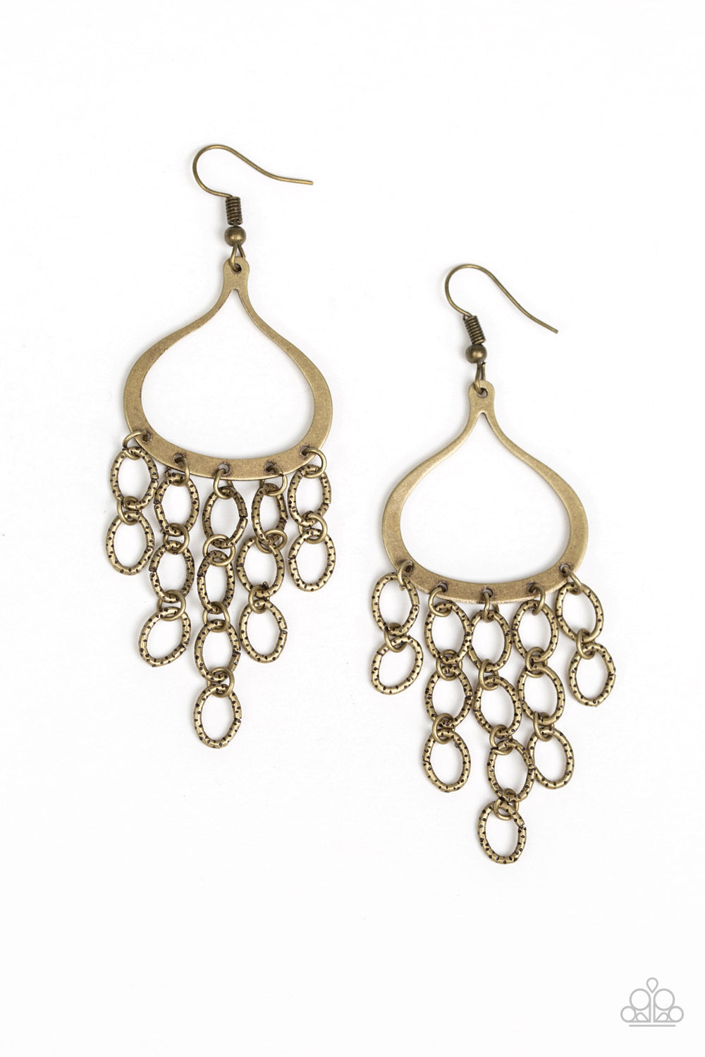 Paparazzi Total Net Revenue - Brass Earrings 