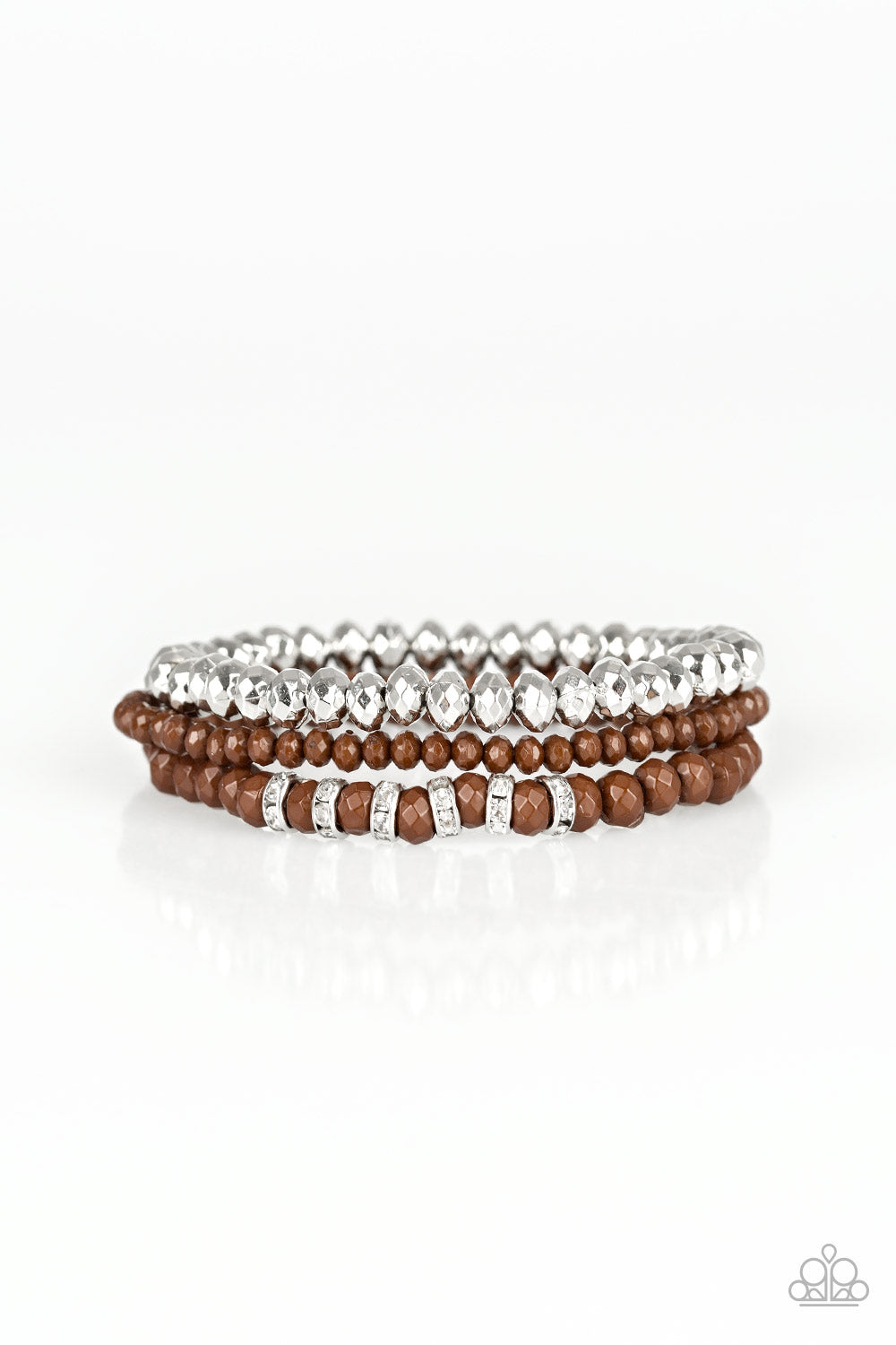 Paparazzi Ideal Idol - Brown Bracelet 