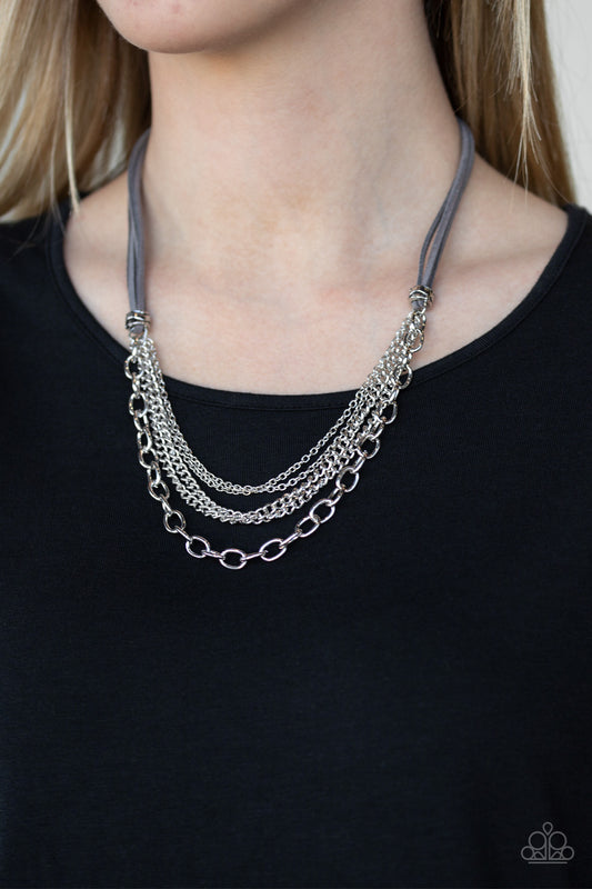 Free Roamer - Silver Necklace