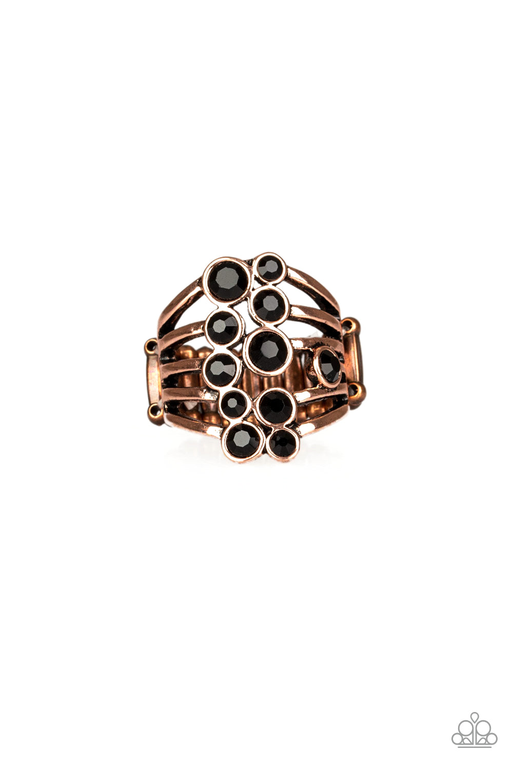 Paparazzi Meet In The Middle - Copper Ring