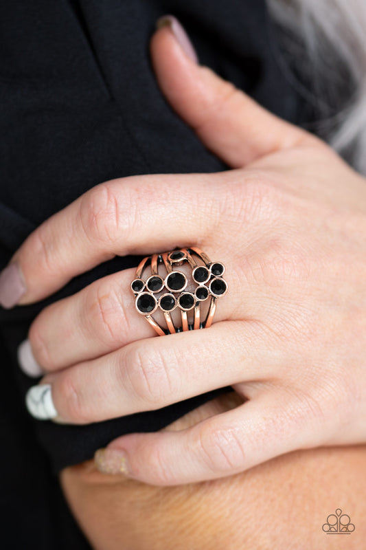 Paparazzi Meet In The Middle - Copper Ring