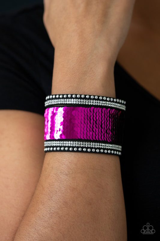 Paparazzi MERMAIDS Have More Fun - Pink Urban Bracelet 