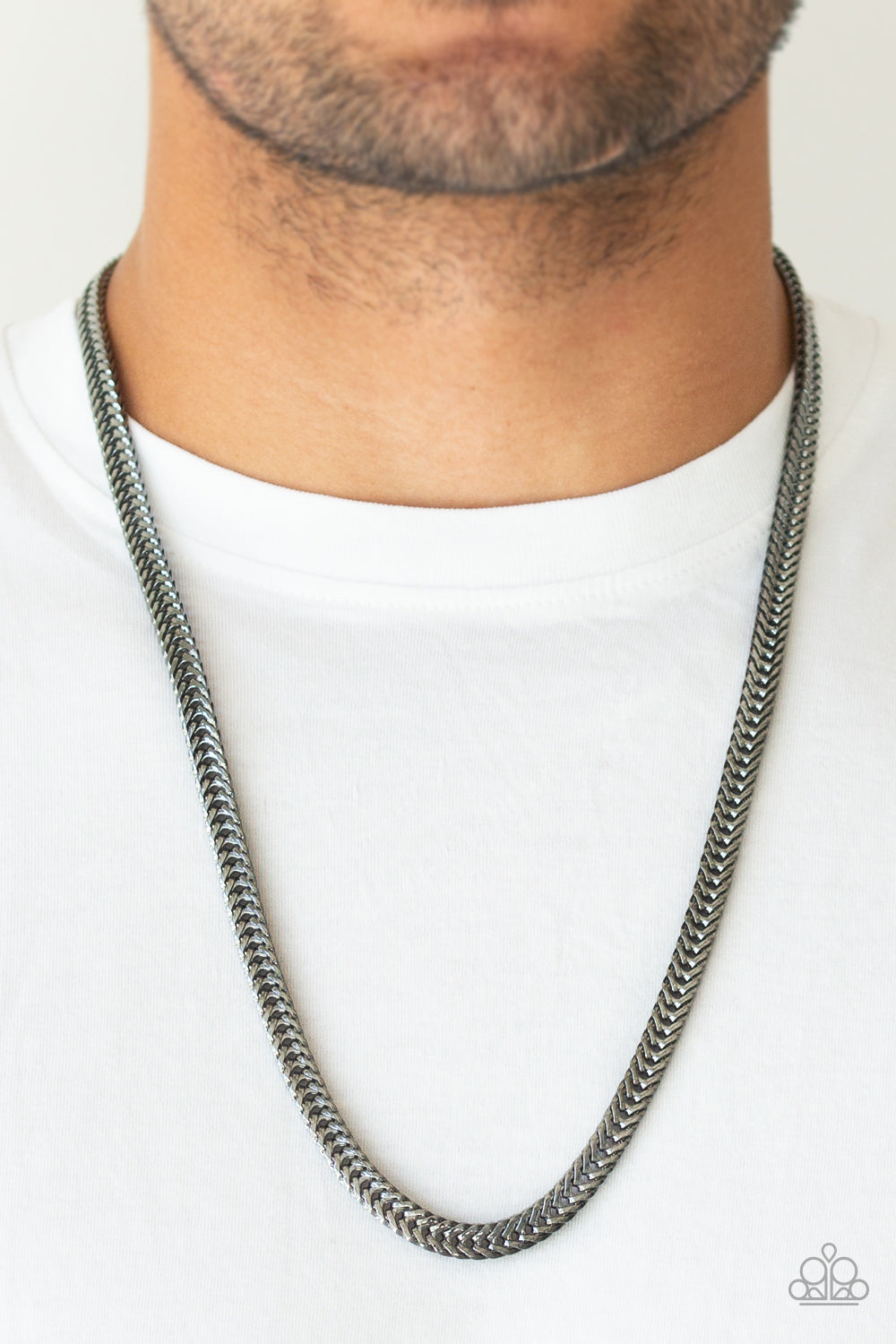 Knockout King - Black Urban Necklace 