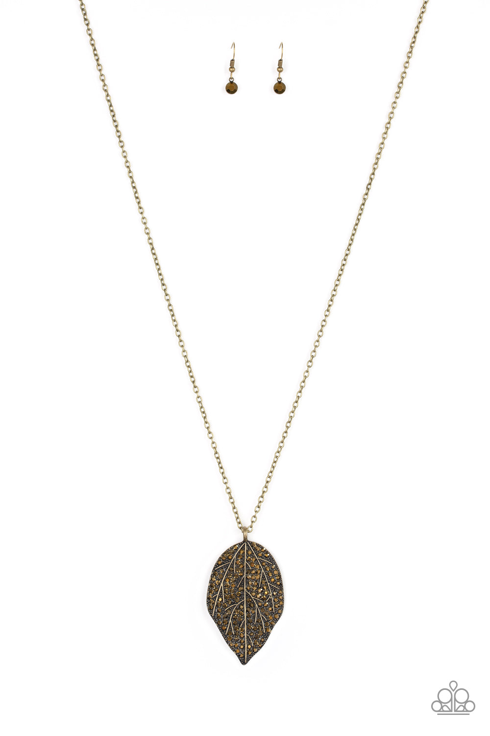 Paparazzi Natural Re-LEAF - Brass Necklace 