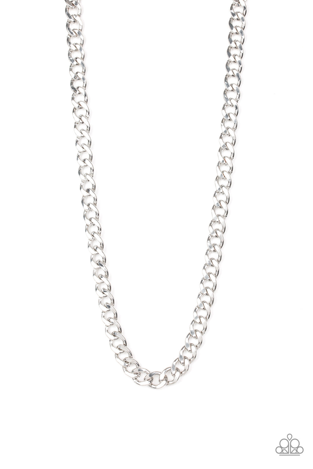 Paparazzi Alpha - Silver Urban Necklace