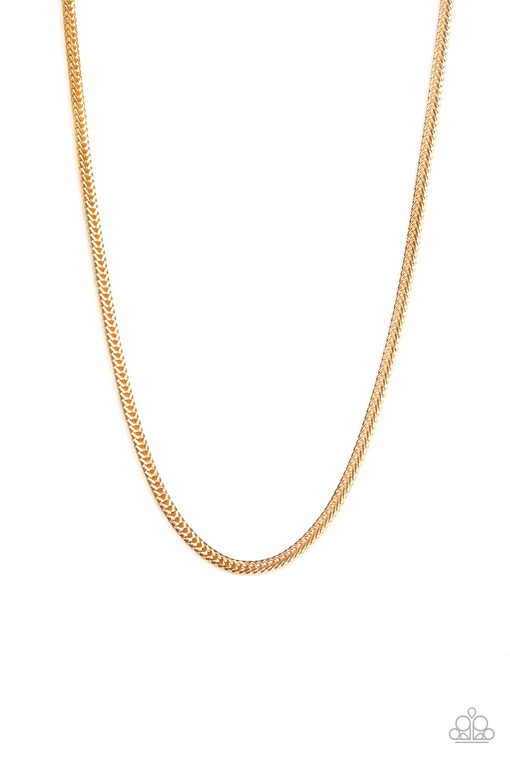 Paparazzi Killer Crossover - Gold Urban Necklace