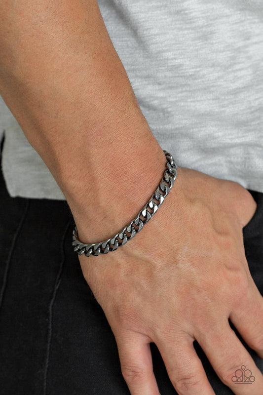 Take It To The Bank - Black Urban Bracelet 