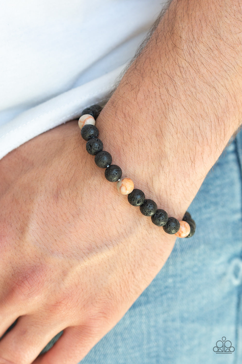 Paparazzi Enlivened - Orange Urban Bracelet 