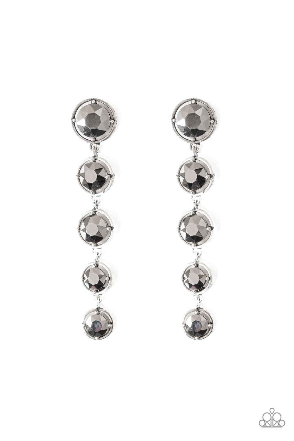 Drippin In Starlight - Silver Earrings 