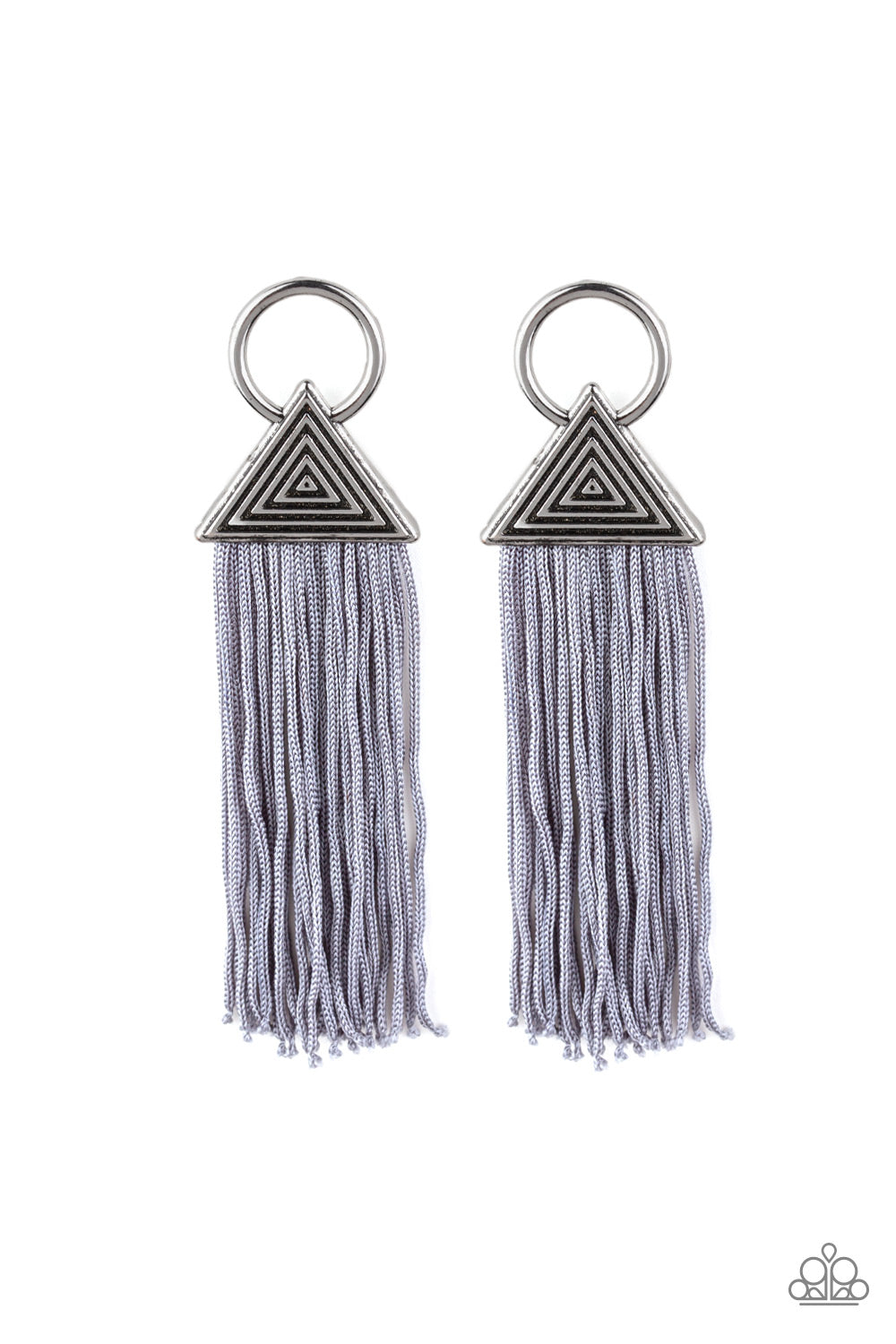 Oh My GIZA - Silver Post Earrings