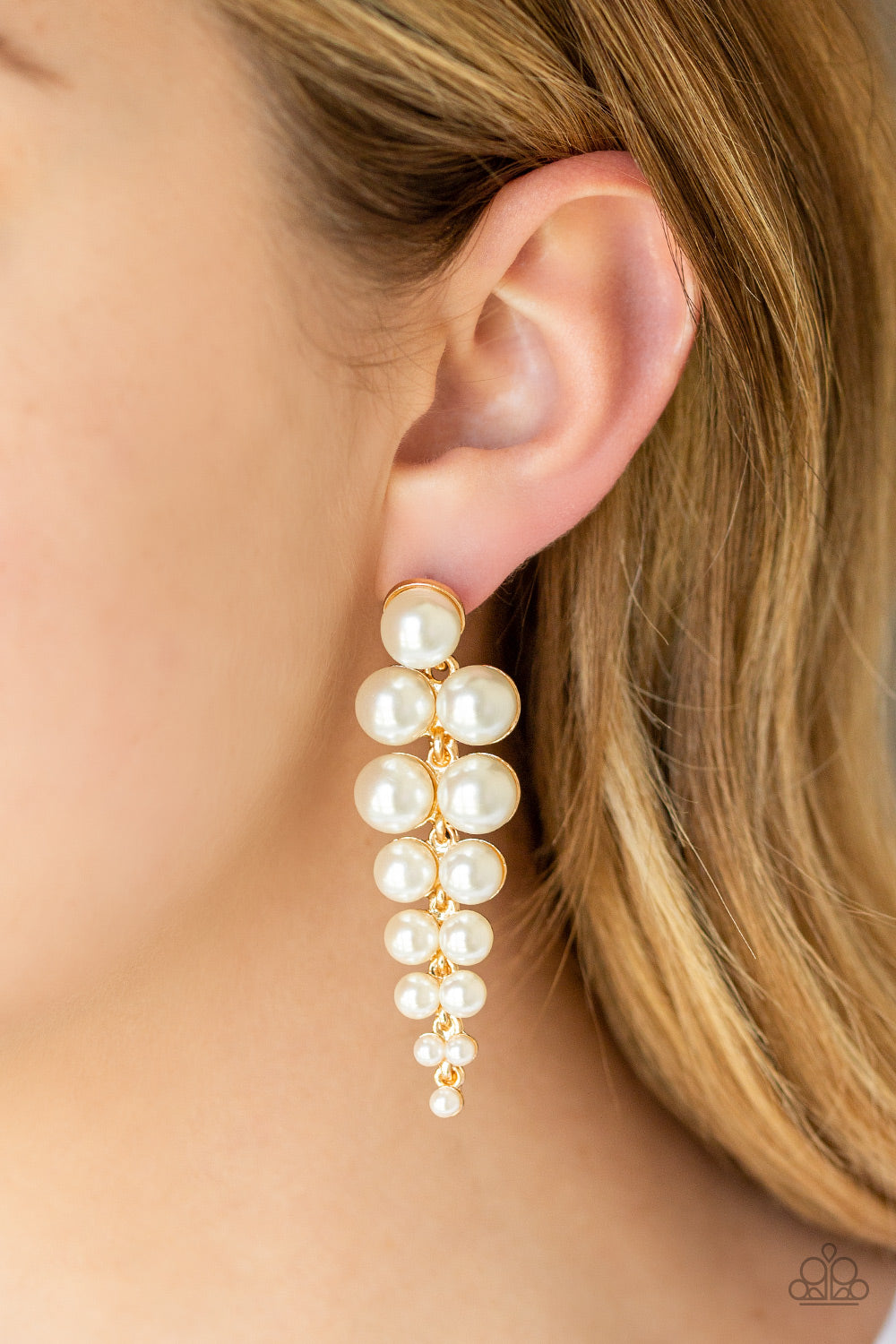 Totally Tribeca - Gold Post Earrings 