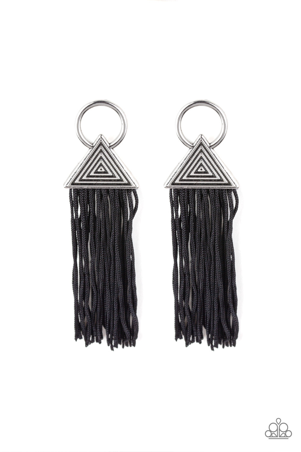 Oh My GIZA - Black Post Earrings 