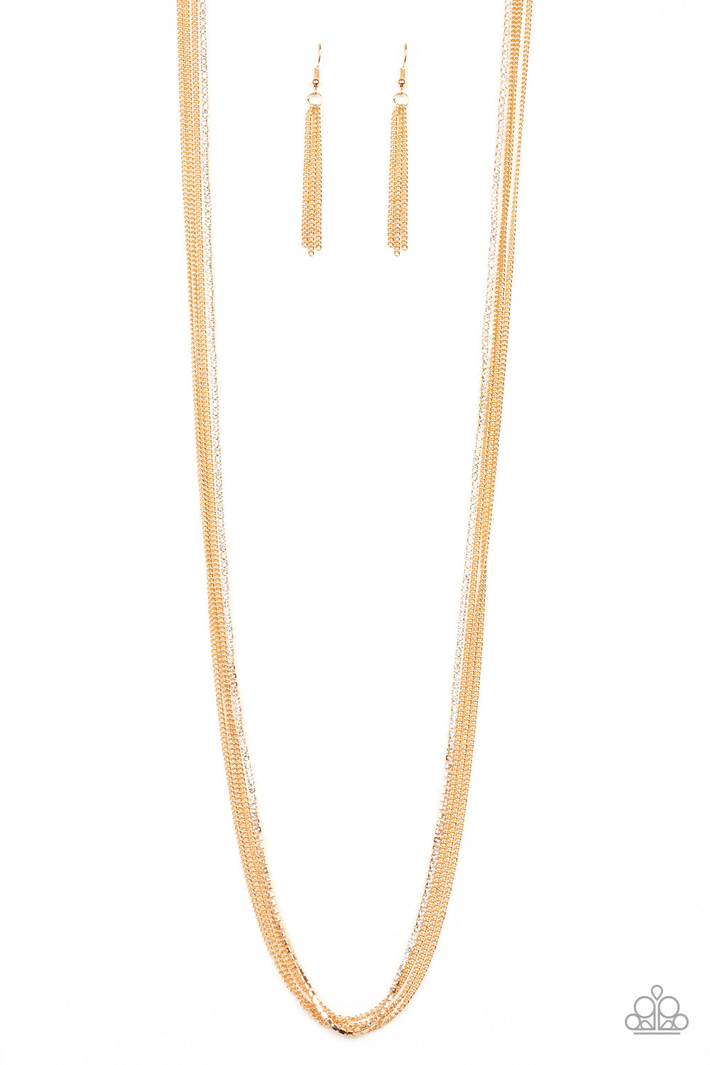 SLEEK and Destroy - Gold Necklace 