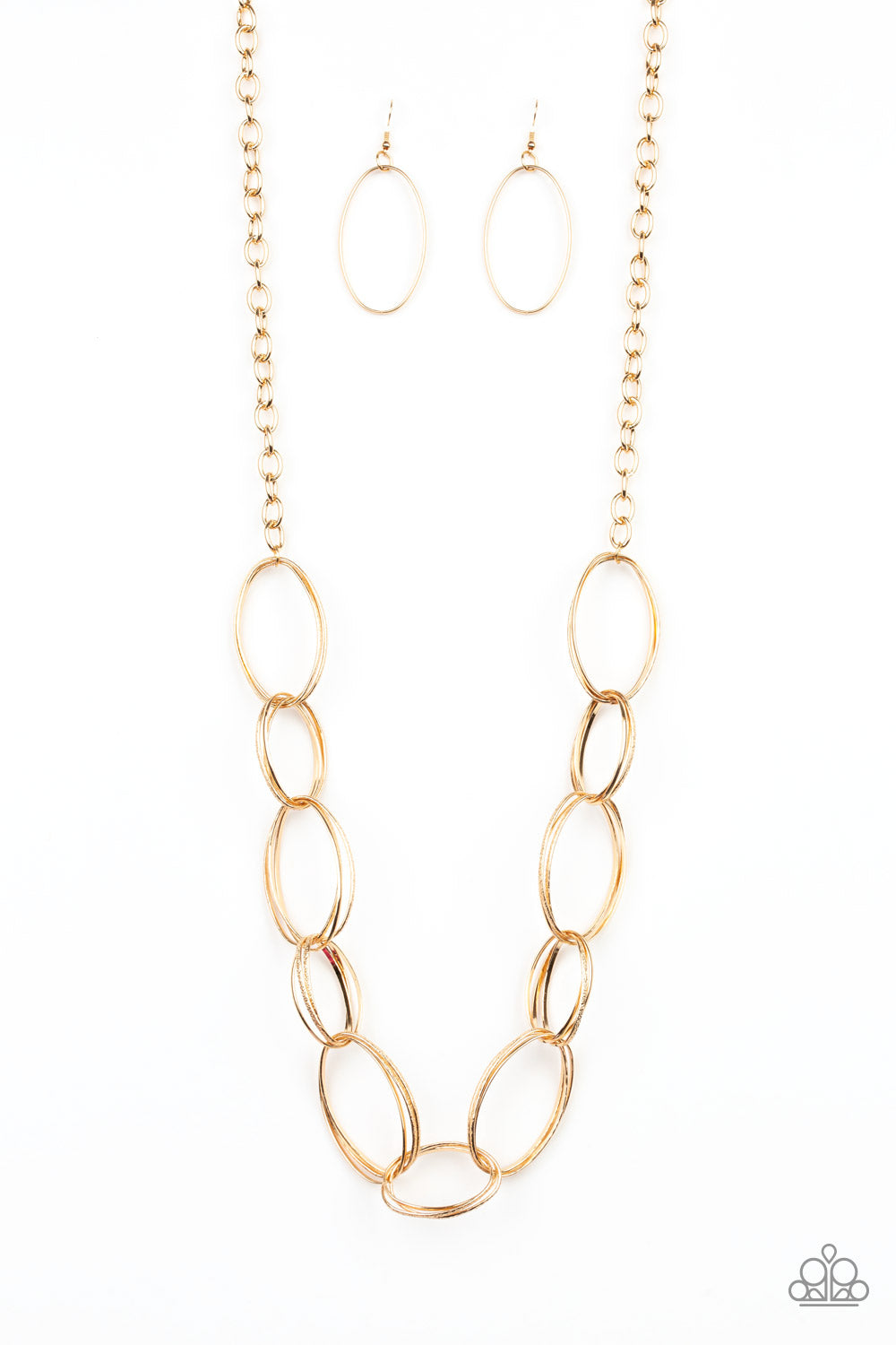 Paparazzi Ring Bling - Gold Necklace 