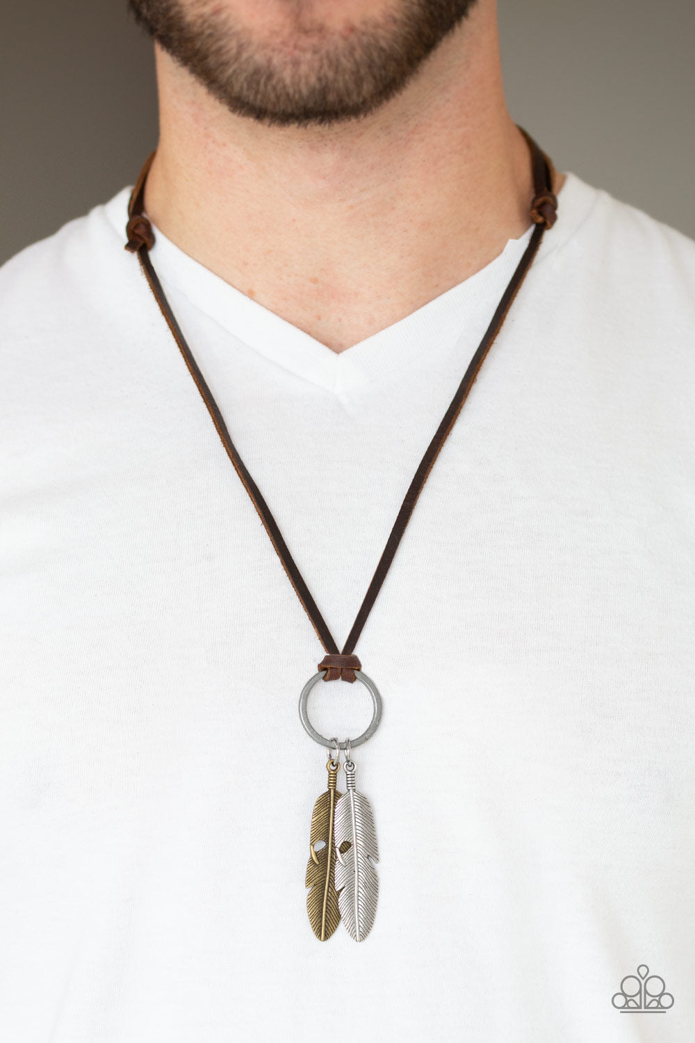 Paparazzi Sky Walker - Brown Urban Necklace