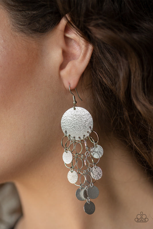 Turn On The BRIGHTS - Silver Earrings